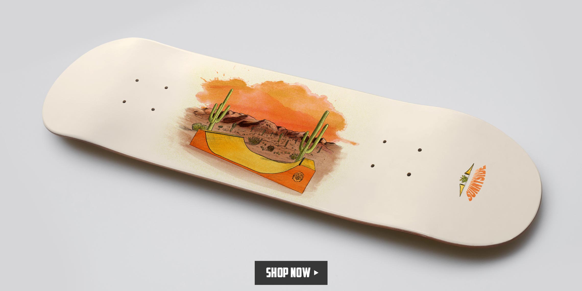 SHOP NOW - SunnySide Desert Skateboard Deck