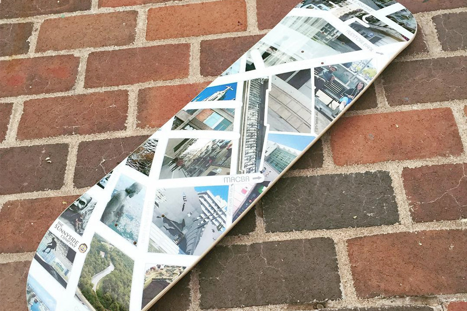 Barcelona Skateboard Map Deck Store The SunnySide Company